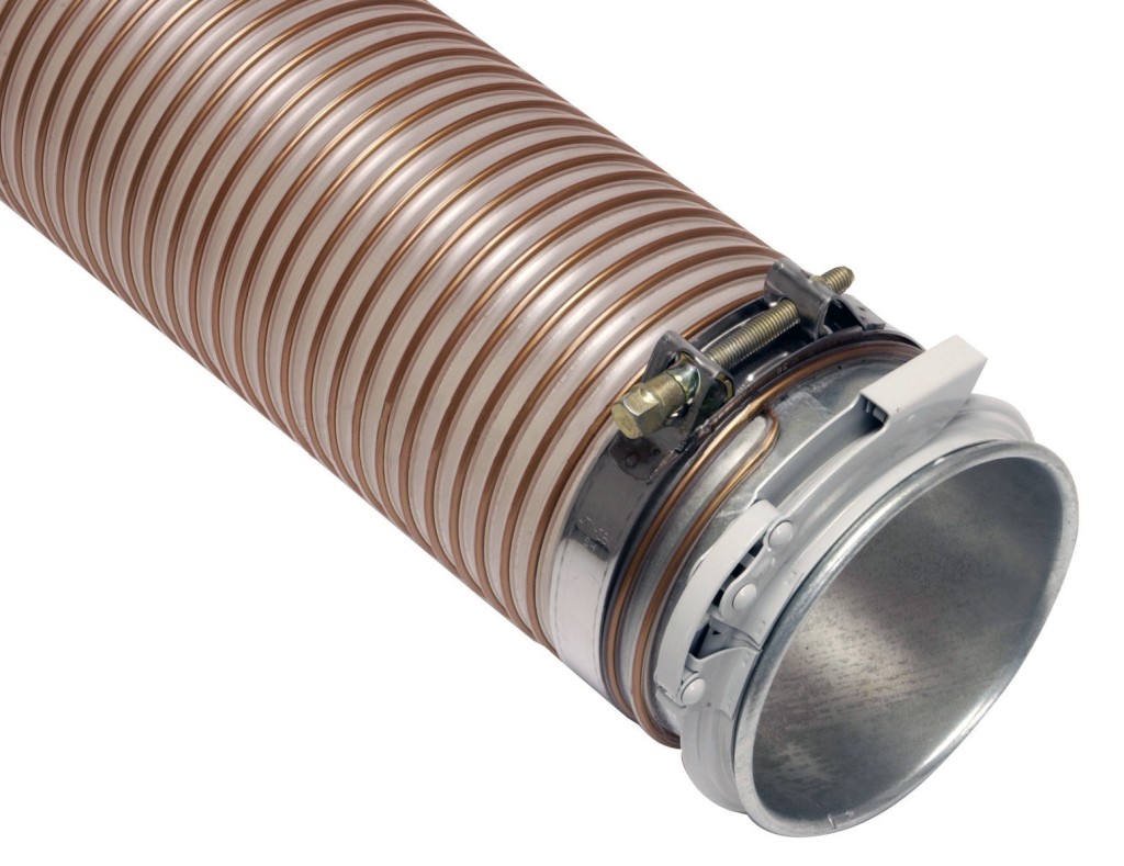tubo flessibile spiralato in poliuretano OK160 per trasporto pneumatico